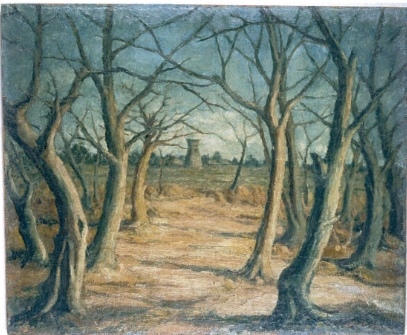 첨성대를 바라보며